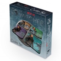 Lasinalunen: Netflix The Witcher - Legendary Coaster Set