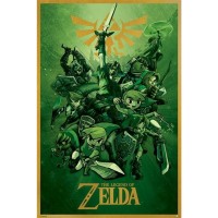 Juliste: The Legend of Zelda - Generations (61x91,5cm)