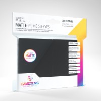 Gamegenic: Matte Prime Sleeves Standard Size Black (66x91mm)