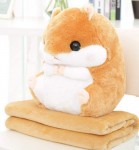 Pehmolelu: Hamster With Fleece Blanket (50cm)