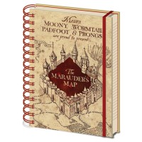 Muistikirja: Harry Potter - The Marauder\'s Map A5 Lined Notebook