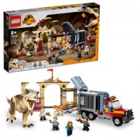 LEGO: Jurassic World Dominion - T Rex and Atrociraptor Dinosaur Breakout