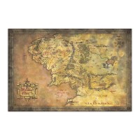 Juliste: Lord Of The Rings - Middle Earth (61x91,5cm)