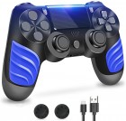 NGTOWN: Wireless PS4 Controller (Blue)