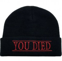 Pipo: Demon\'s Souls - You Died Beanie (Black)