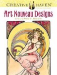 Värityskirja: Art Nouveau Designs