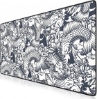 Hiirimatto: Extended Gaming Mouse Pad - Koi Tattoo (90x40)