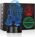3D Lamppu: ZNZ - 3D LED Star Wars Night Light