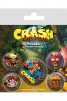 Pinssikokoelma: Crash Bandicoot - Pop Out