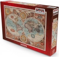 Palapeli: Old World Map (1000pcs)