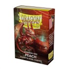 Dragon Shield: Japanese Sleeves - Dual Matte Peach Piip (60)