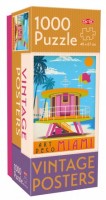 Palapeli: Vintage Posters - Miami (1000pcs)