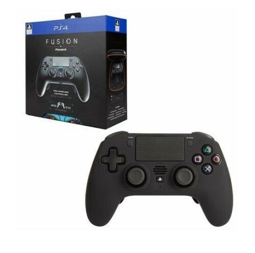 PowerA: Fusion Pro Wireless Controller - Black  - PS4 - Puolenkuun  Pelit pelikauppa