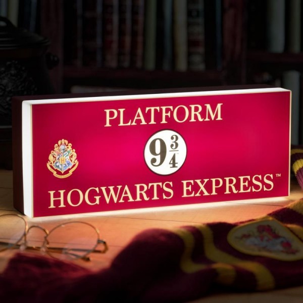Valo: Harry Potter - Hogwarts Express Logo Light  - Kotiin -  Puolenkuun Pelit pelikauppa