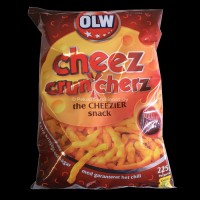 OLW: Cheez Cruncherz - Flaming Hot Crunchz (225g)
