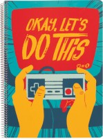 Muistikirja: Gameration - Okay Let\'s Do This Notebook A4