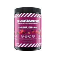 X-GAMER: X-Tubz Dark Rush -energiajuomajauhe (600g)