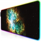 Hiirimatto: Extended RGB Gaming Mouse Pad - Crab Nebula (80x30)