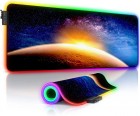 Hiirimatto: Extended RGB Gaming Mouse Pad - Stars & Mars (80x30)