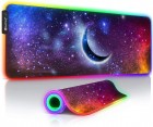 Hiirimatto: Extended RGB Gaming Mouse Pad - Crescent (80x30)