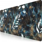 Hiirimatto: Extended Gaming Mouse Pad - Gold Floral (90x40)