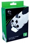 Piranha: Xbox One Dual Charger W/2x Battery (White)