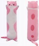 Pehmolelu: Snuggle Kitten Pillow (Pink) (50cm)