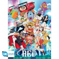 Juliste: One Piece Red - Festival (52x38cm)