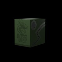 Dragon Shield: Double Shell (Forest Green/Black)