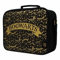 Evslaukku: Harry Potter - Hogwarts Lunch Bag Gold & Black