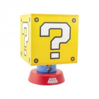 Lamppu: Super Mario Bros - Question Block With Stand (28cm)