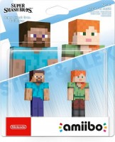 Nintendo Amiibo: Steve & Alex -figuurit (SMB-Collection)