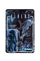 ReAction Series Figure: Aliens - Alien Warrior Nightfall (10cm)