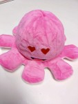 Pehmolelu: Reversible Octopus Plush (Hearts, 20cm)