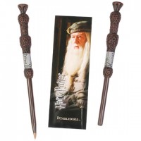 Lahjasetti: Harry Potter - Dumbledore Wand Pen and Bookmark
