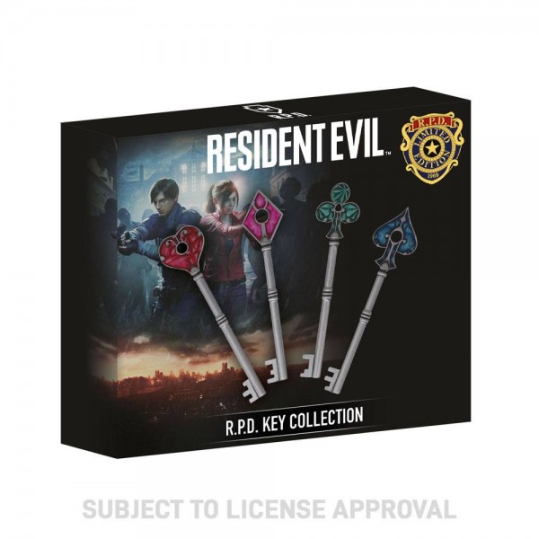Resident Evil 2: Replica 1/1 R.P.D Key Collection - 39.90e - Gadget + lelut  - Puolenkuun Pelit pelikauppa