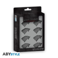 Jpalamuotti: Game of Thrones - Stark Wolf Silicone Ice Tray