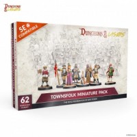 Dungeons & Lasers: Townsfolk Miniature Pack