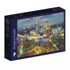 Palapeli: Bluebird Puzzle - Kyiv, Ukraine City (1000)