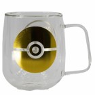 Lasi: Pokemon - Golden Poke Ball Glass (290ml)