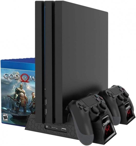 ADZ: Multifunctional Cooling Stand (PS4/Slim/Pro)  - PS4 -  Puolenkuun Pelit pelikauppa