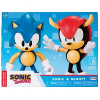 Figu: Sonic The Hedgehog - Sonic & Mighty Sonic Set (10cm)