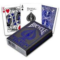 Pelikortit: Bicycle - Metalluxe Blue Poker