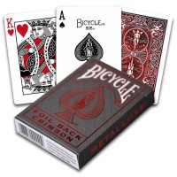 Pelikortit: Bicycle - Metalluxe Red Poker