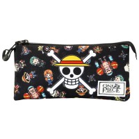 Penaali: One Piece - Skull Triple Pencil Case