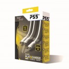 Steelplay: PS5 Dual Play & Charge latauskaapeli (Valkoinen)