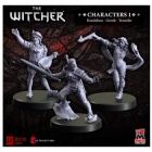 MFC: The Witcher Miniatures - Characters 1 (Geralt, Yennifer, Dandelion)