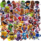 Sticker: Superheroes and Villains - 10pcs (Random)