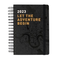Daily Planner: Let the Adventure Begin - 2023