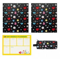 Kirjoitustarvikesetti: BT21 - Stationery Set